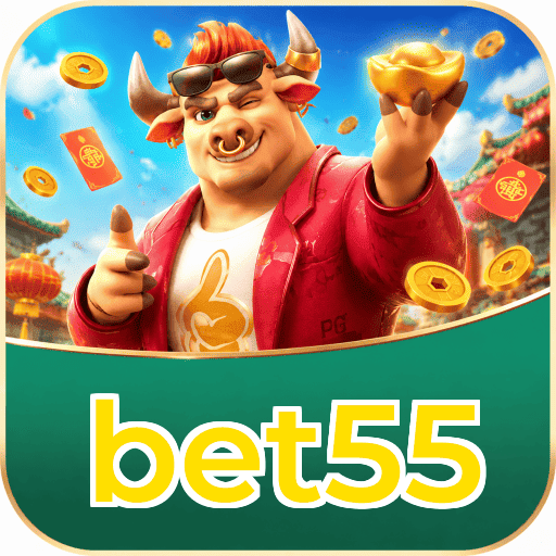 bet55 Logo - Bônus com Rollover Justo