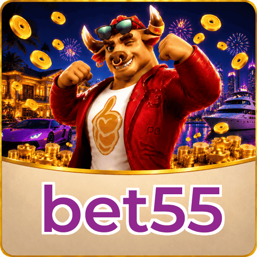 Logo bet55 Telegram Canal Oficial